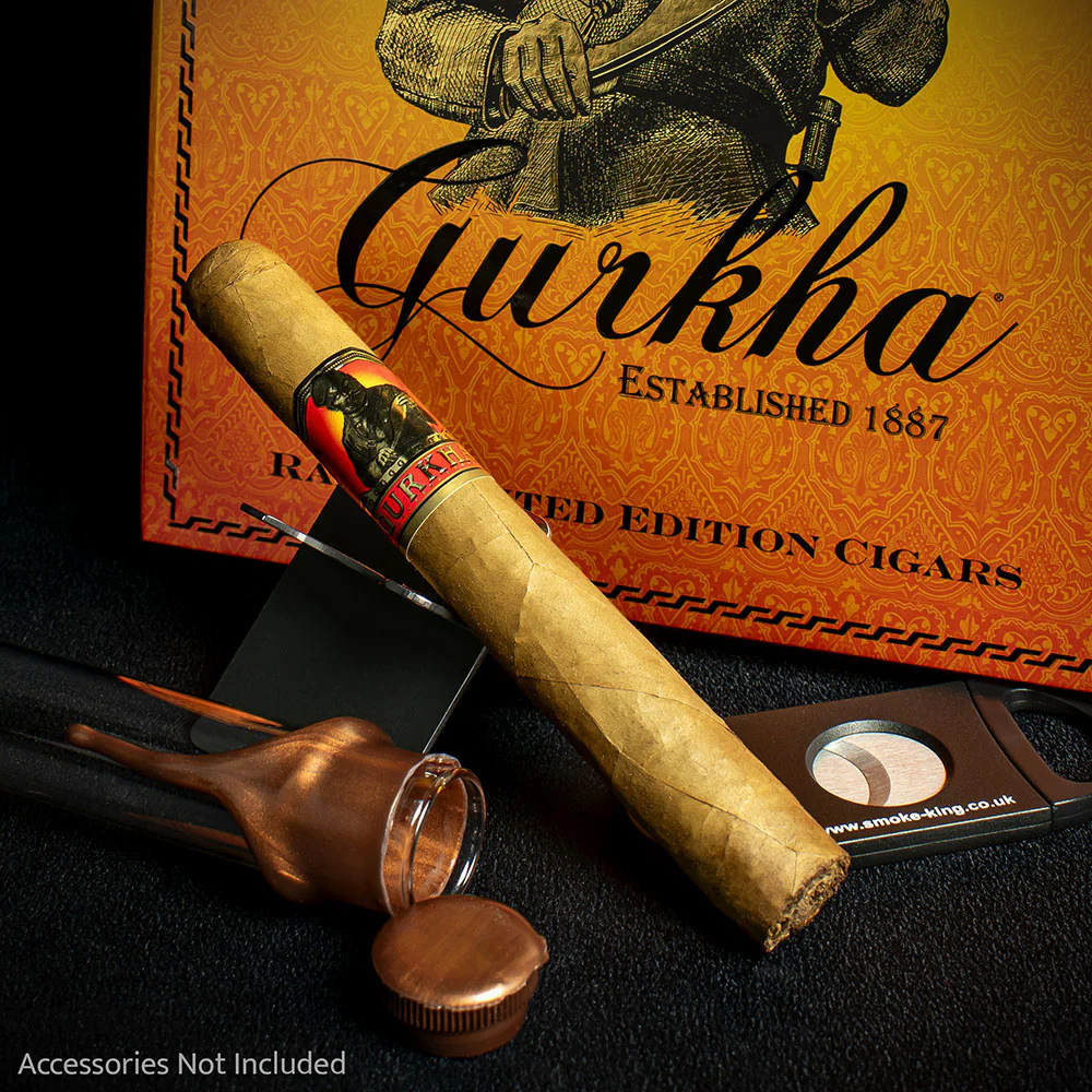 Gurkha Grand Reserve Connecticut Robusto Cigars - Box of 5 - Image 2