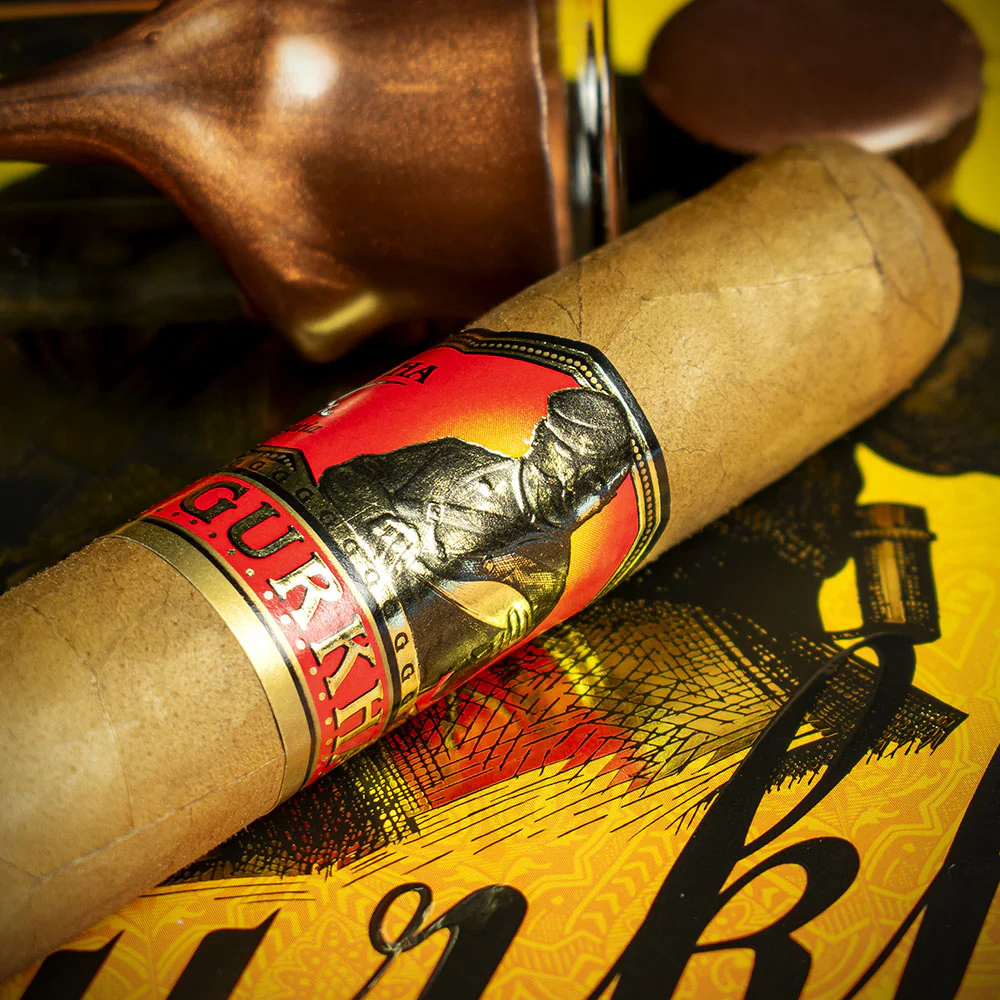 Gurkha Grand Reserve Connecticut Robusto Cigars - Box of 5 - Image 3