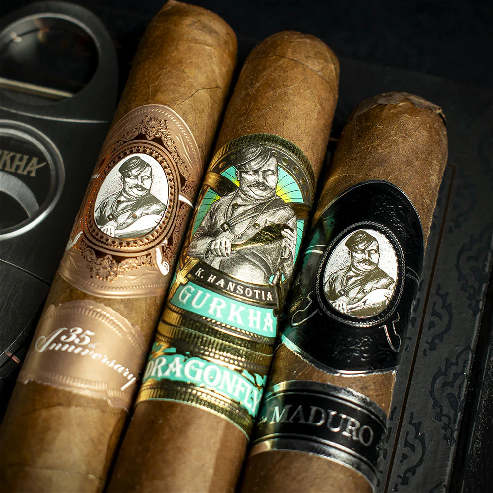 Gurkha Limited Edition Dominican Toro Sampler - 6 Cigars + Cutter - Image 5