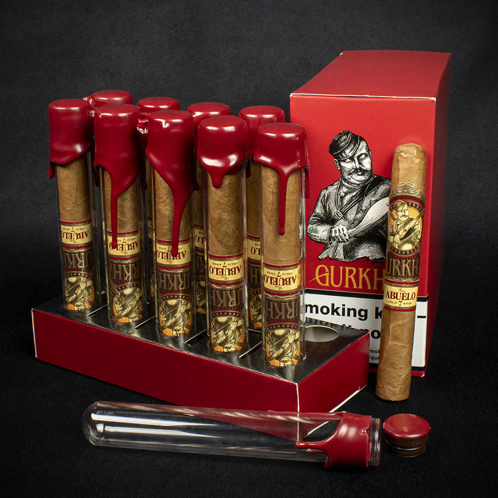 Gurkha Private Select Abuelo Rum Corona Cigar - Single - Image 4