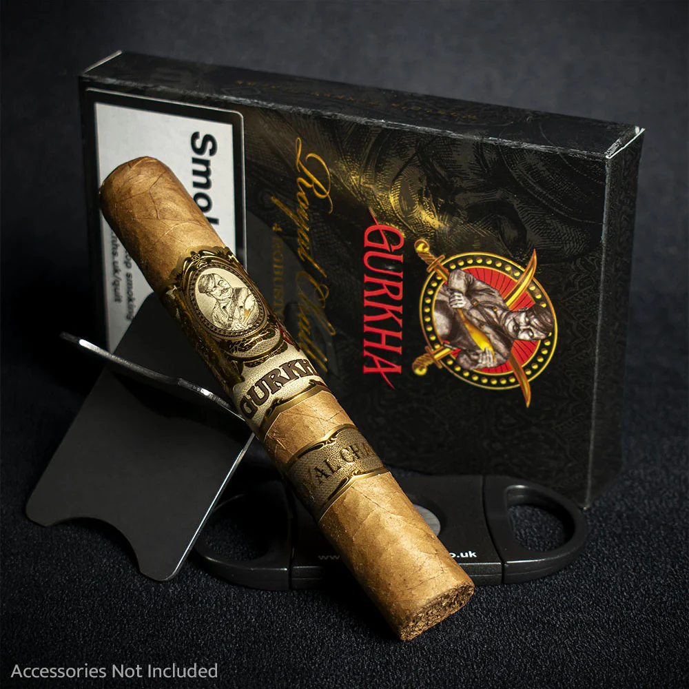 Gurkha Royal Challenge Robusto Cigars - Box of 4 - Image 2