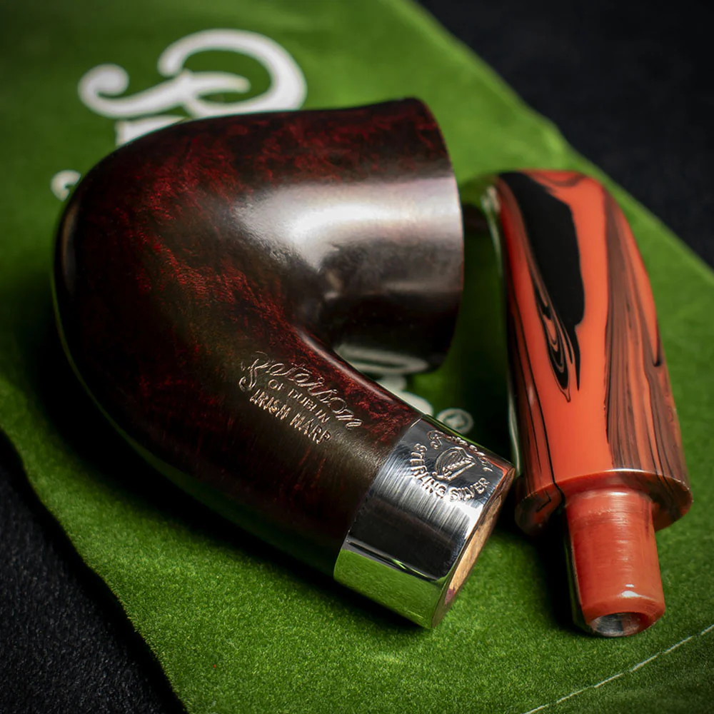 Peterson of Dublin Harp Briar Smoking Pipe - Shape No.05 - Image 4