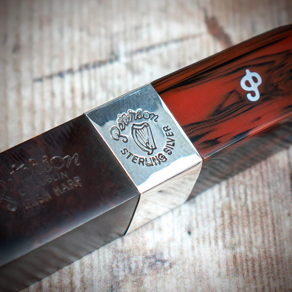 Peterson of Dublin Harp Briar Smoking Pipe - Shape No.150 - Image 4