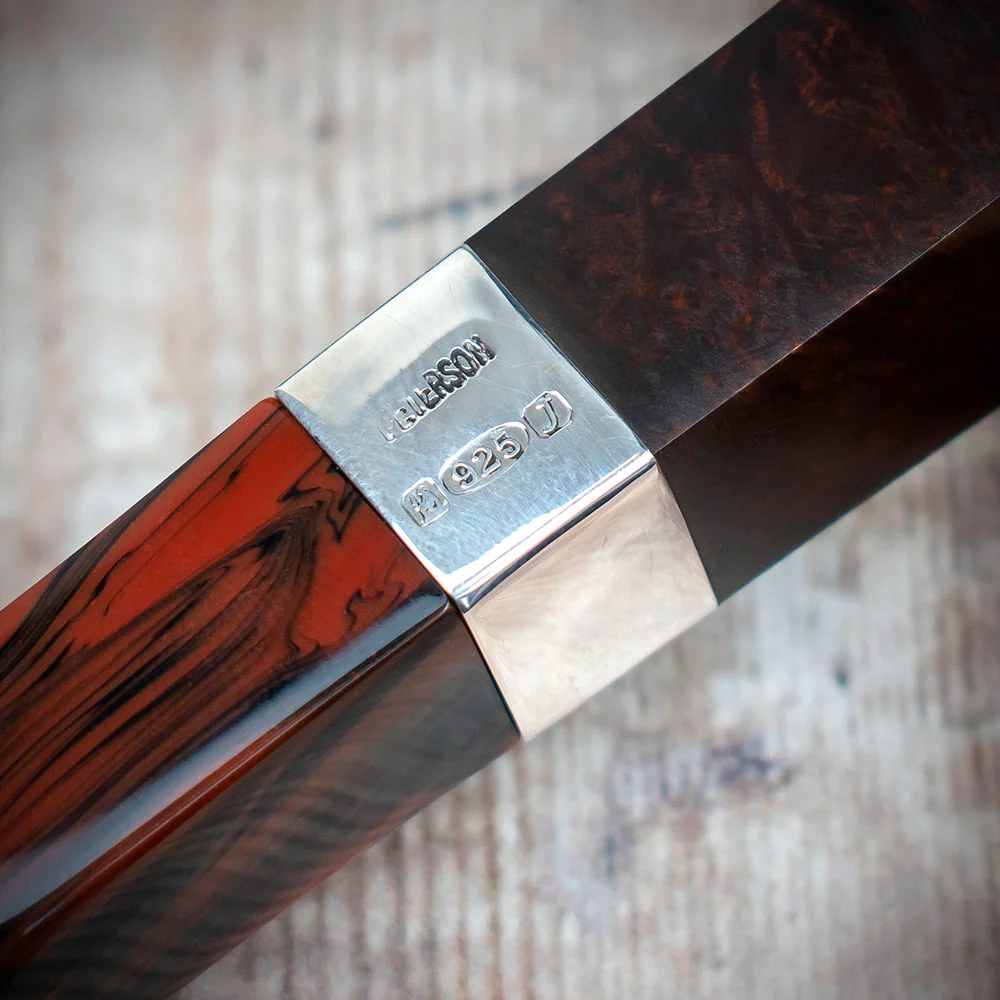 Peterson of Dublin Harp Briar Smoking Pipe - Shape No.150 - Image 5