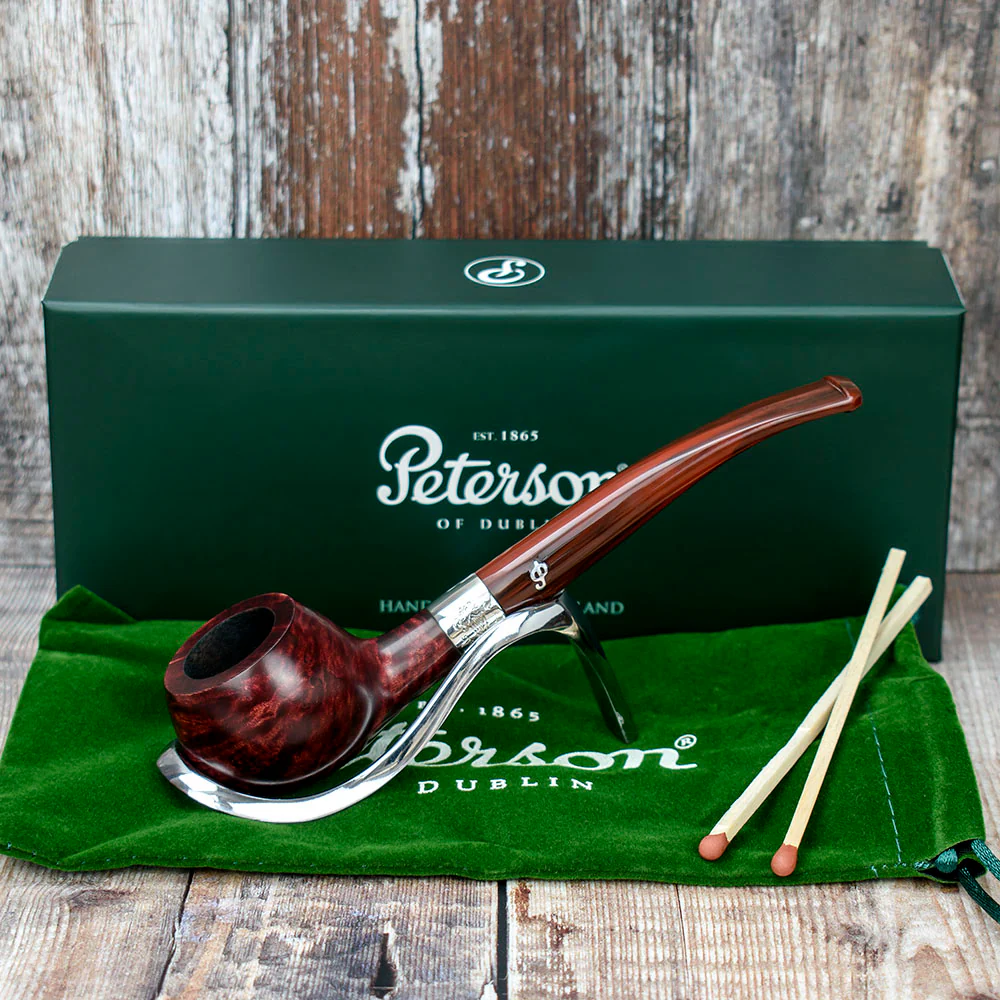 Peterson of Dublin Harp Briar Smoking Pipe - Shape No.406 - Image 2
