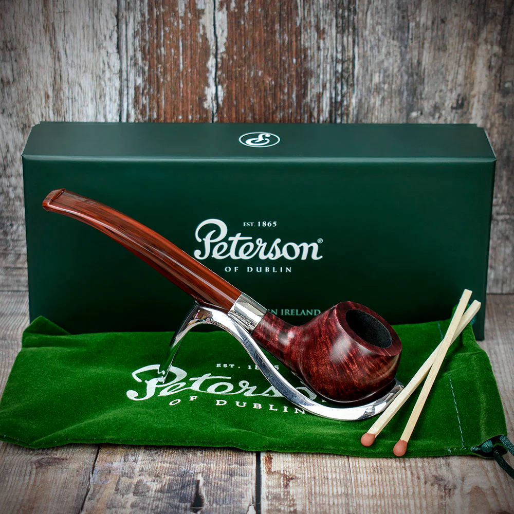 Peterson of Dublin Harp Briar Smoking Pipe - Shape No.406 - Image 3