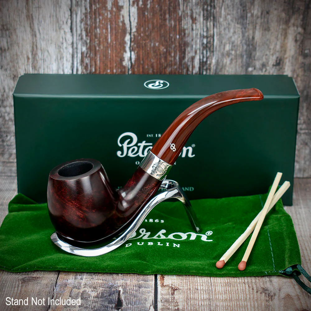 Peterson of Dublin Harp Briar Smoking Pipe - Shape No.68