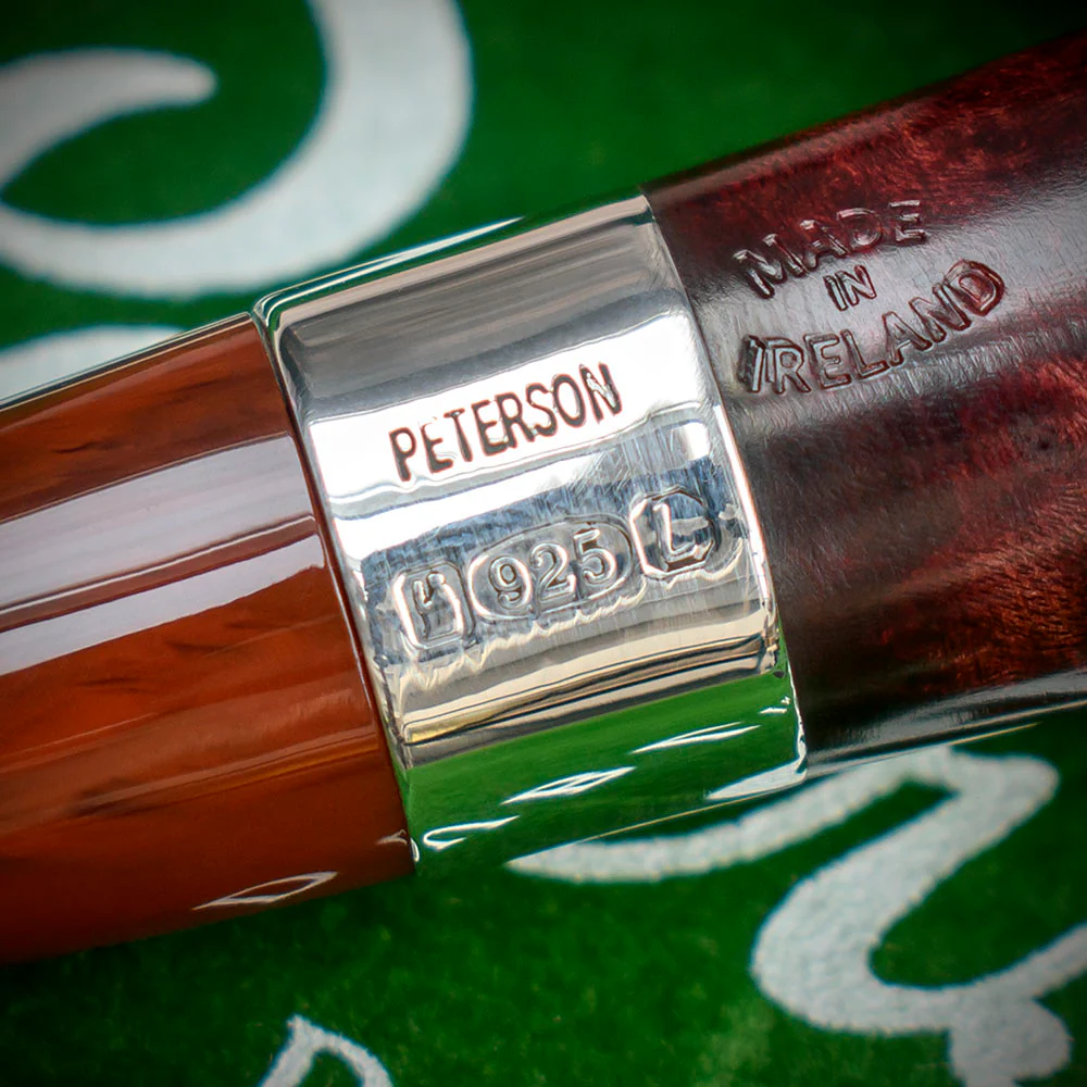 Peterson of Dublin Harp Briar Smoking Pipe - Shape No.68 - Image 5