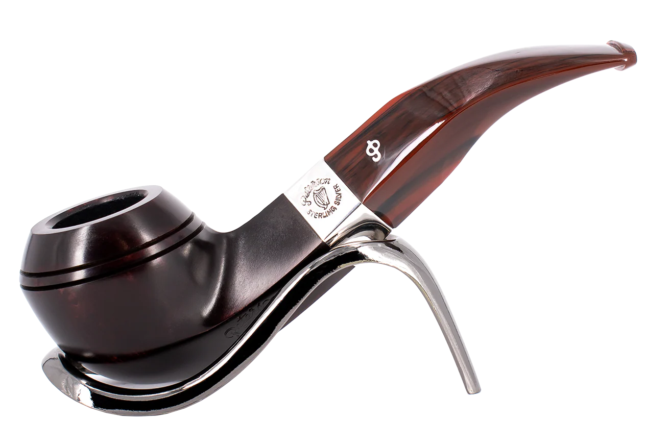 Peterson of Dublin Harp Briar Smoking Pipe - Shape No.80s