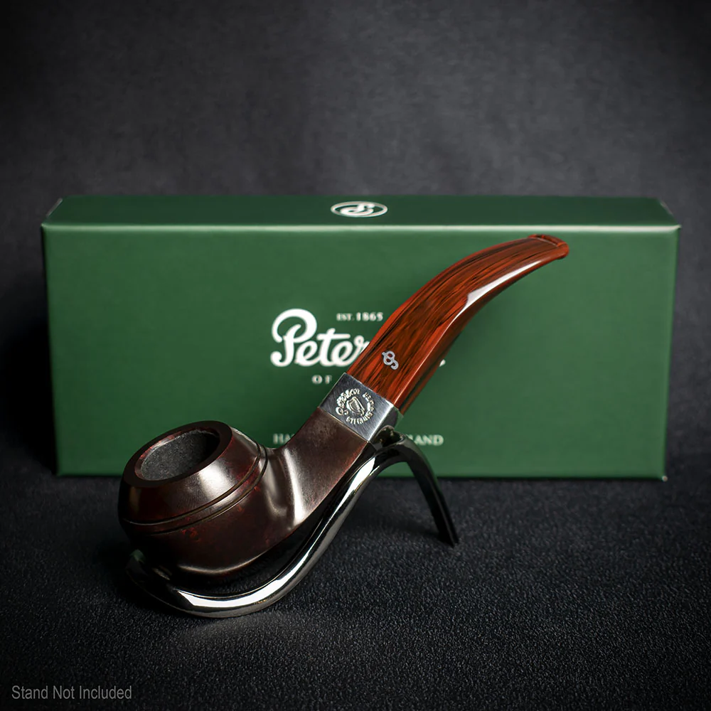 Peterson of Dublin Harp Briar Smoking Pipe - Shape No.80s - Image 2