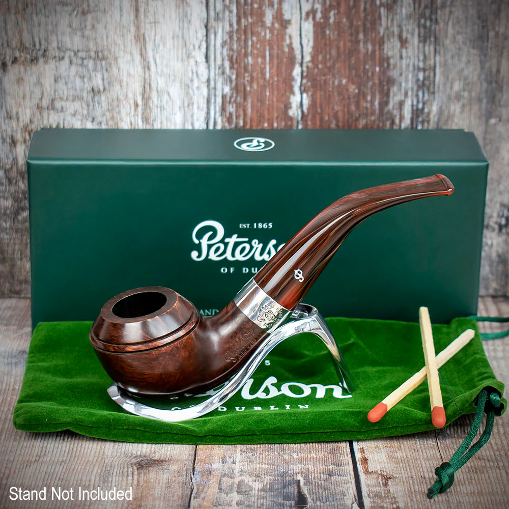 Peterson of Dublin Harp Briar Smoking Pipe - Shape No.999 - Image 2