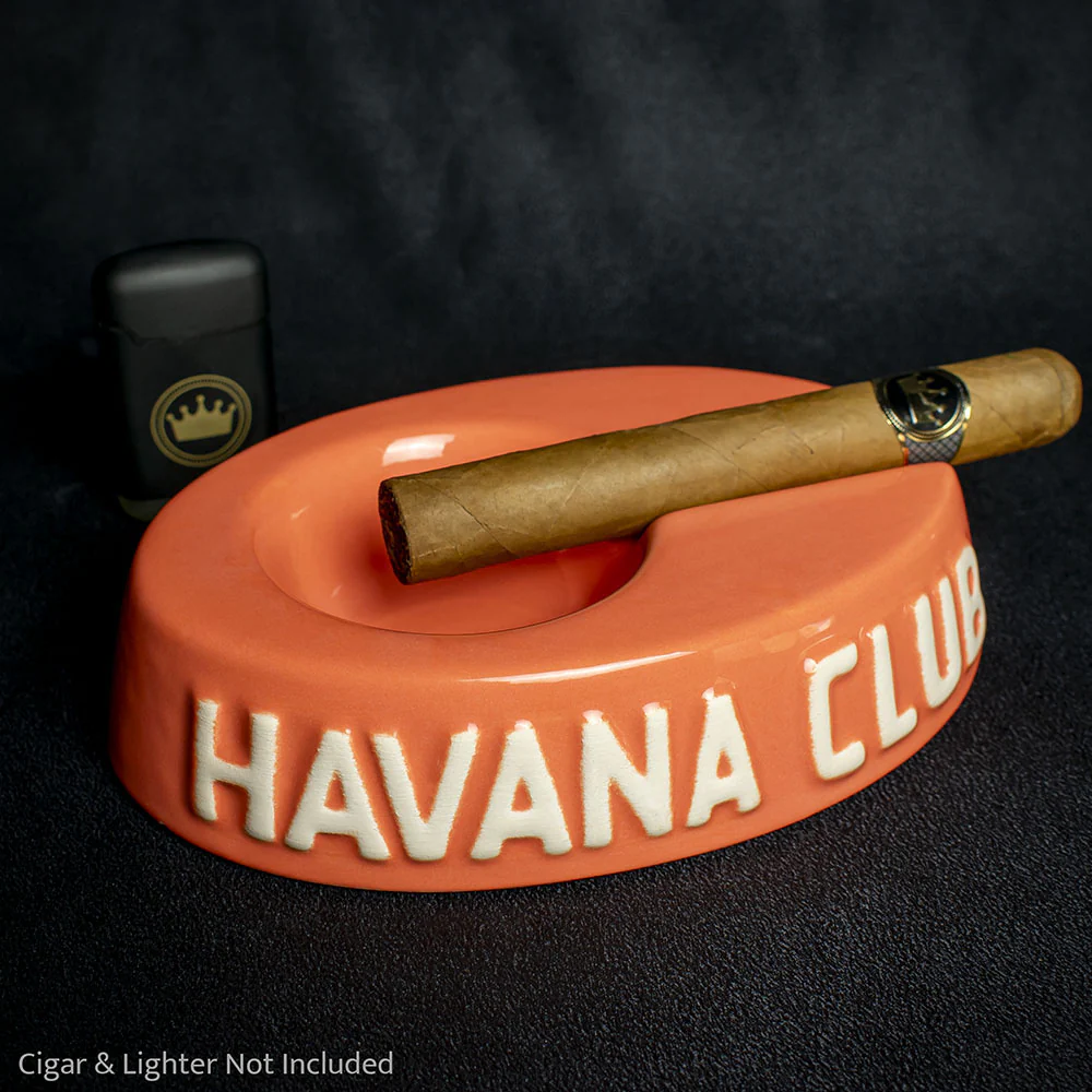 Havana Club Collection Ashtray - Egoista Single Cigar Ashtray - Orange - Image 2