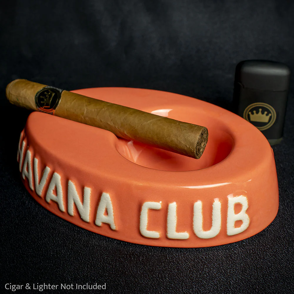 Havana Club Collection Ashtray - Egoista Single Cigar Ashtray - Orange - Image 4