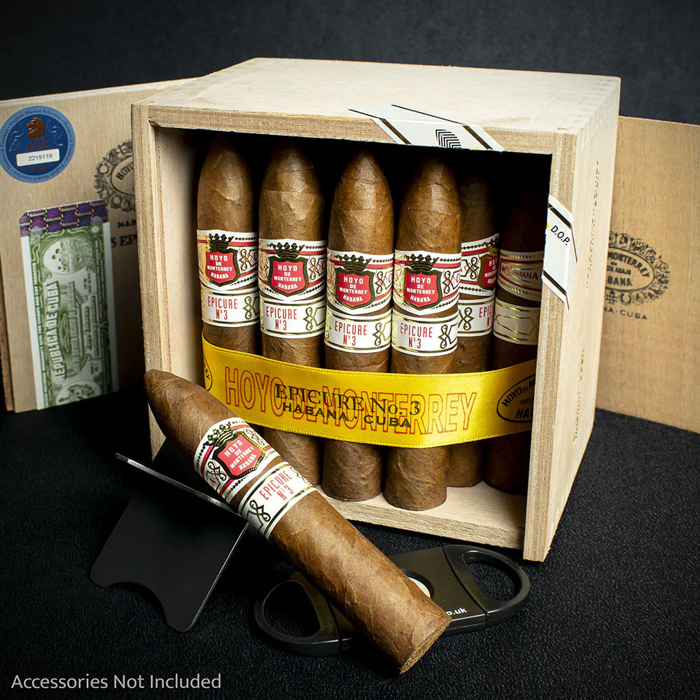 Hoyo de Monterrey Epicure No.3 Cuban Cigar - Single - Image 3