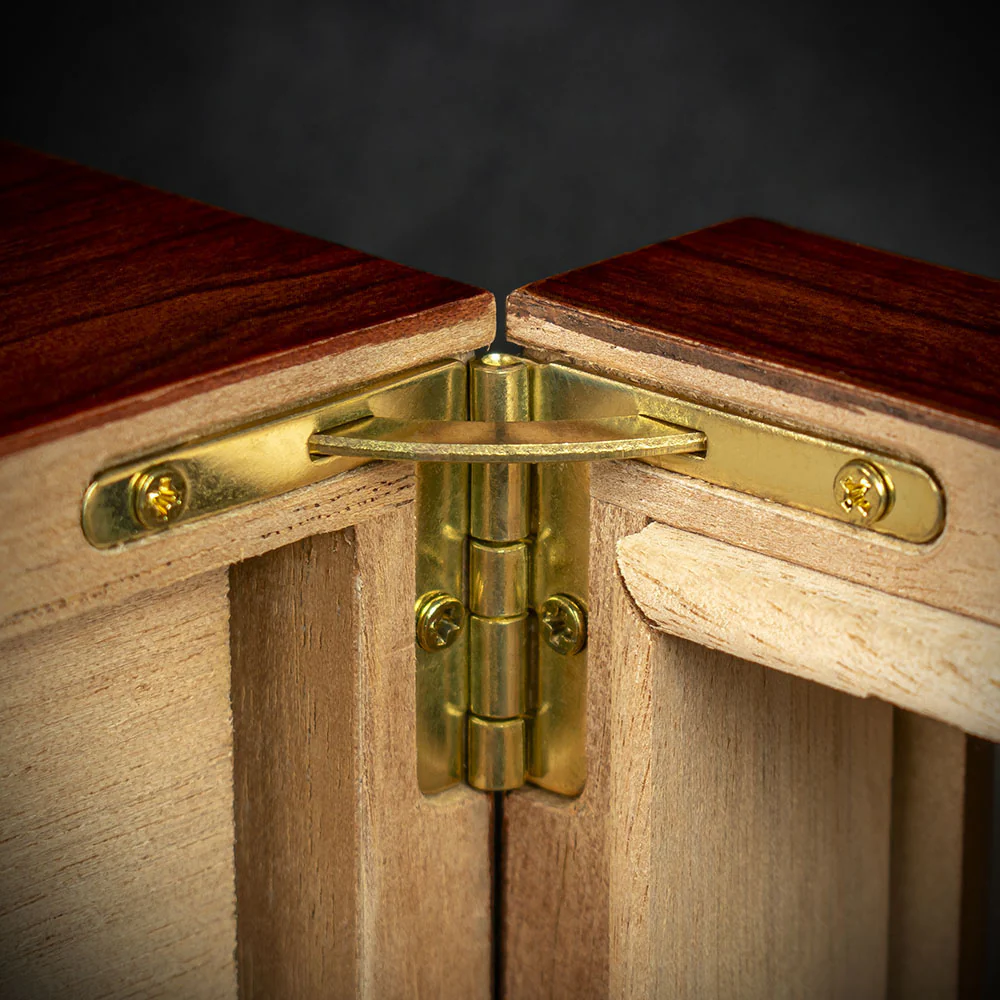 Humidor 4 Drawer Cabinet Cherry Finish - 50 Cigar Capacity - Image 5