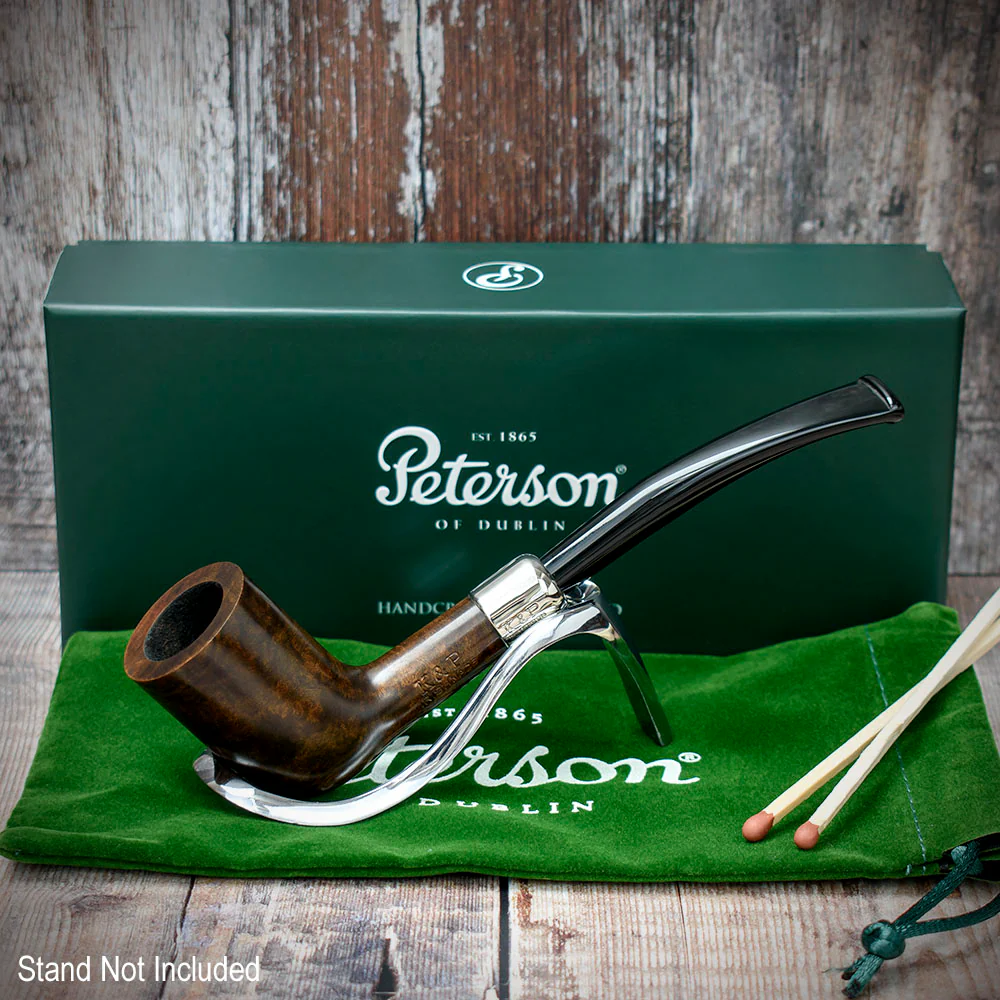 Peterson of Dublin Irish Army Briar Smoking Pipe - Shape 124 - Image 2