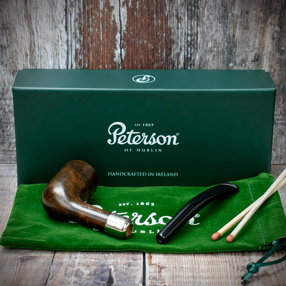 Peterson of Dublin Irish Army Briar Smoking Pipe - Shape 124 - Image 4
