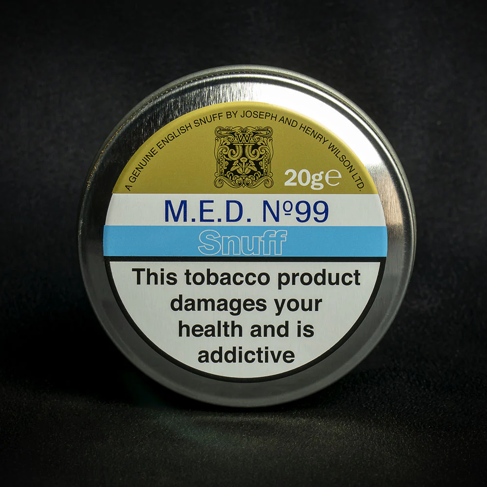 J. & H. Wilson M.E.D. No 99 Snuff (Menthol) - 20g Tin - Image 2