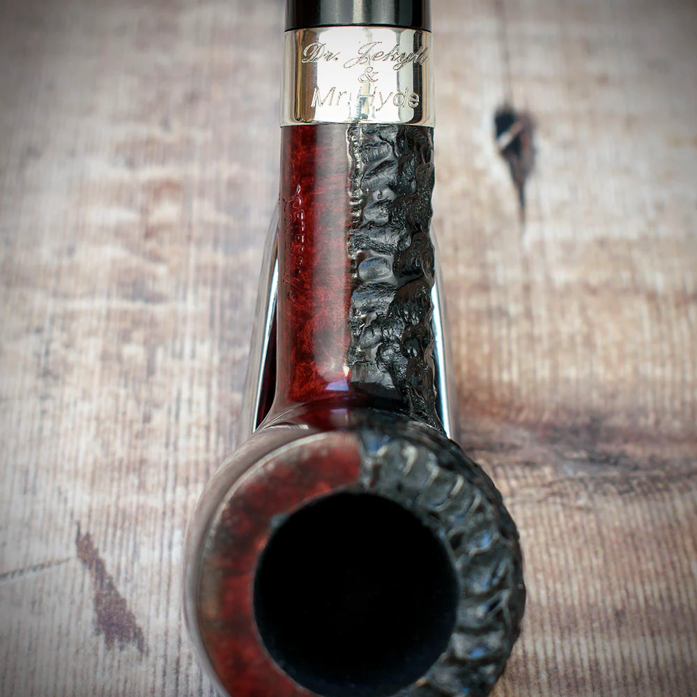 Peterson of Dublin Jekyll & Hyde Briar Smoking Pipe - Shape 106 - Image 5
