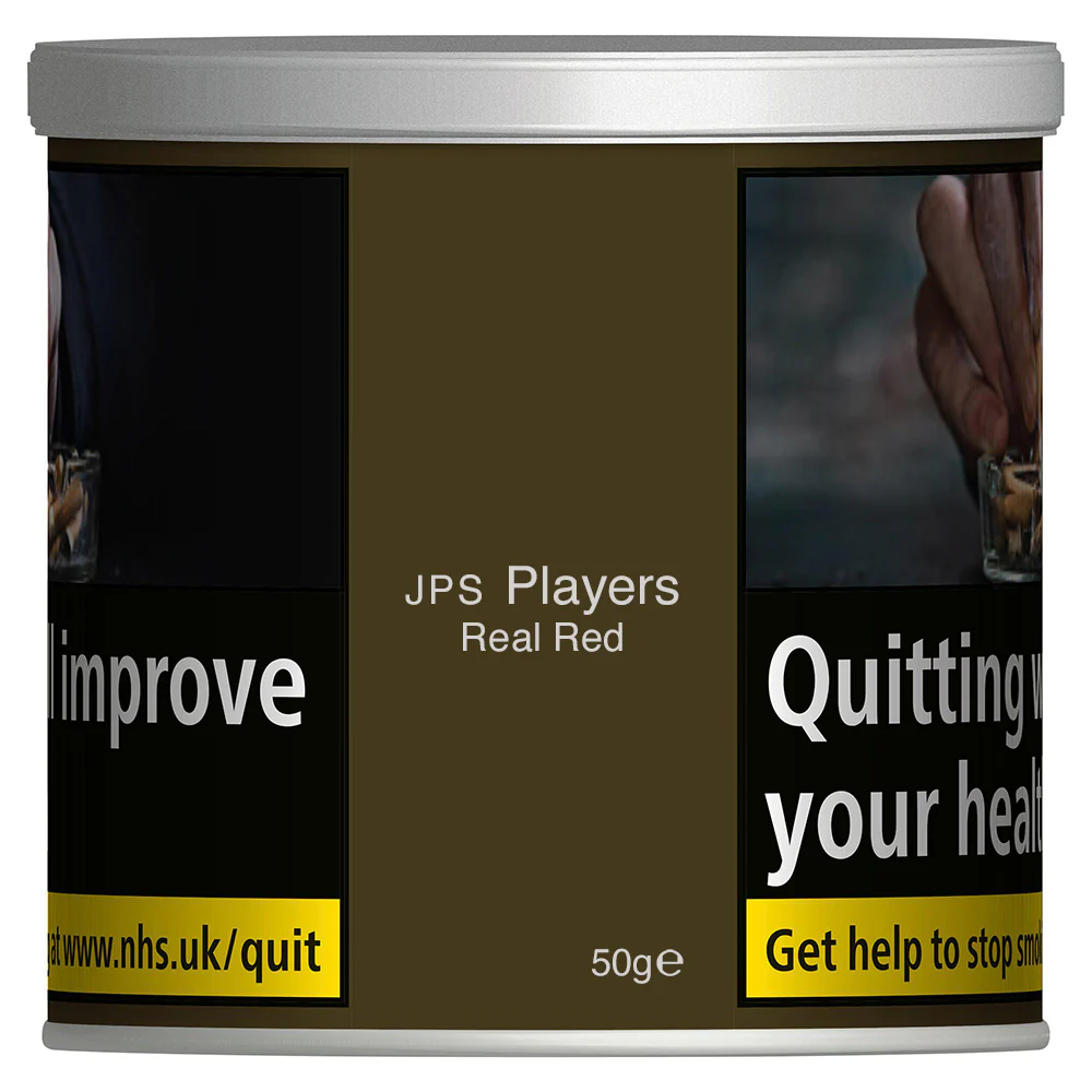 Players Real Red Volume Tubing Tobacco - 50g Can