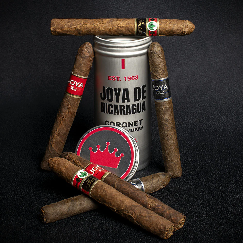 Joya de Nicaragua Coronet Cigars - Exclusive Limited Edition 6 Cigar Sampler Tin