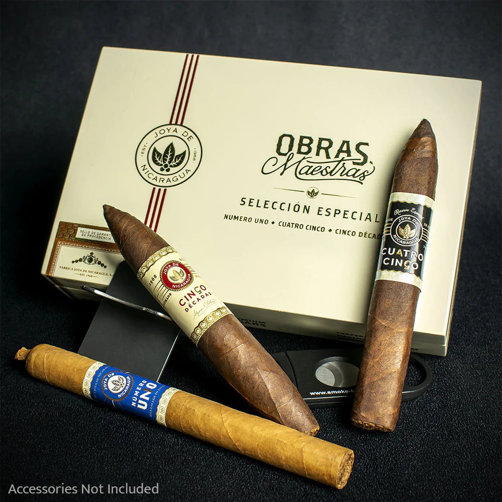Joya De Nicaragua Obras Maestras Seleccion Especial Cigars Gift Box - Box of 5