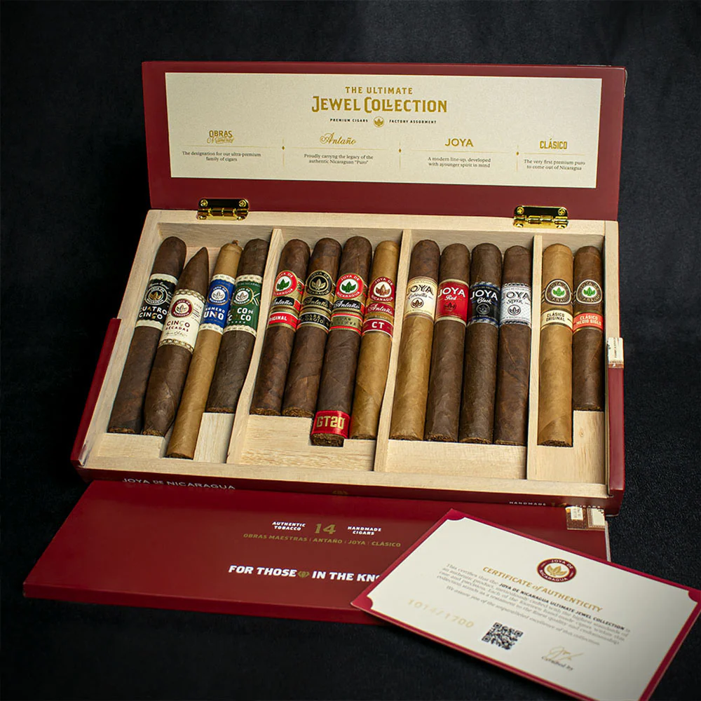 Joya de Nicaragua Ultimate Jewel Collection Limited Edition Cigars - Box of 14 - Image 4