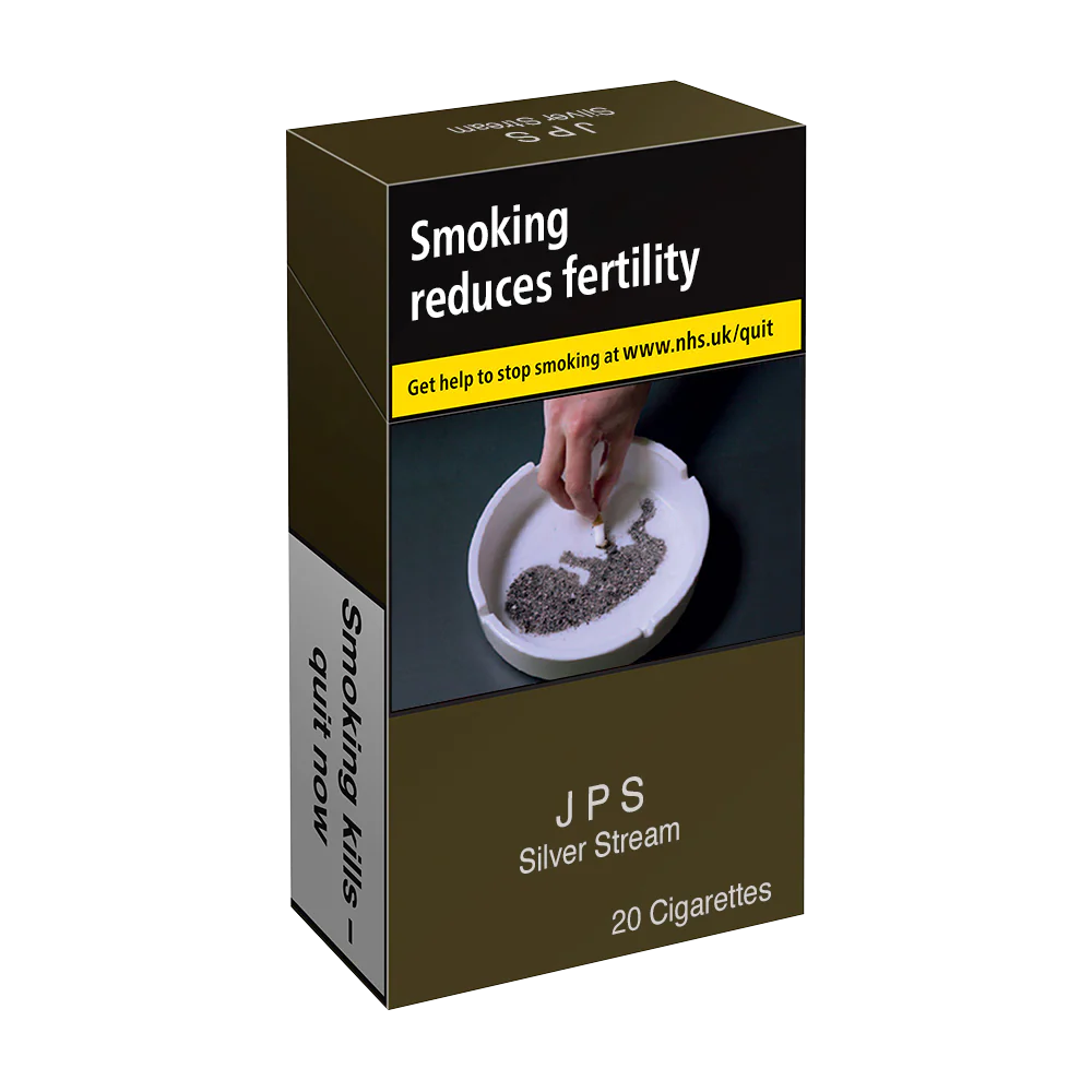 JPS Silver King Size - 20 Cigarettes
