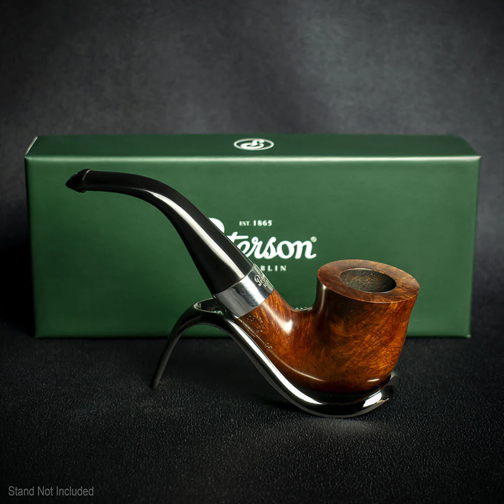 Peterson of Dublin Kildare Silver Mounted Briar Smoking Pipe - Shape No.05 - Image 3