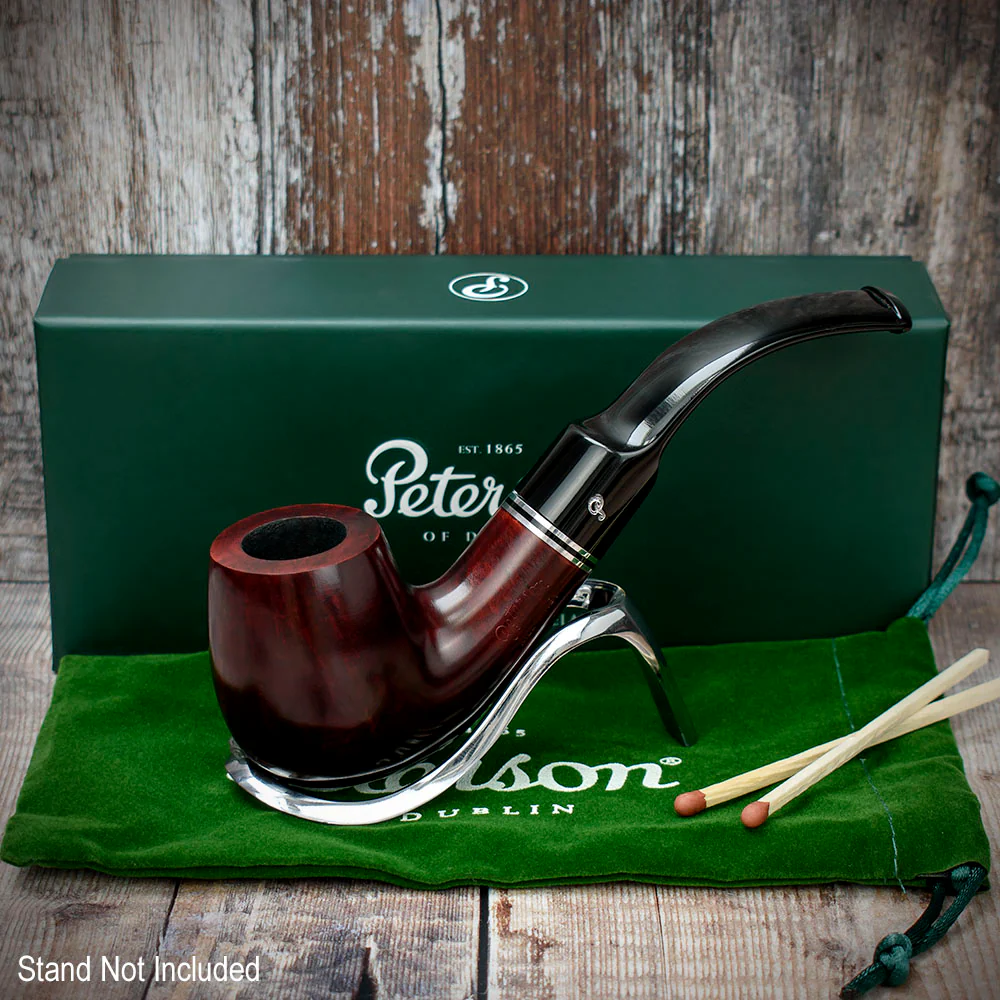 Peterson of Dublin Killarney Red Briar Smoking Pipe - Shape No.XL90