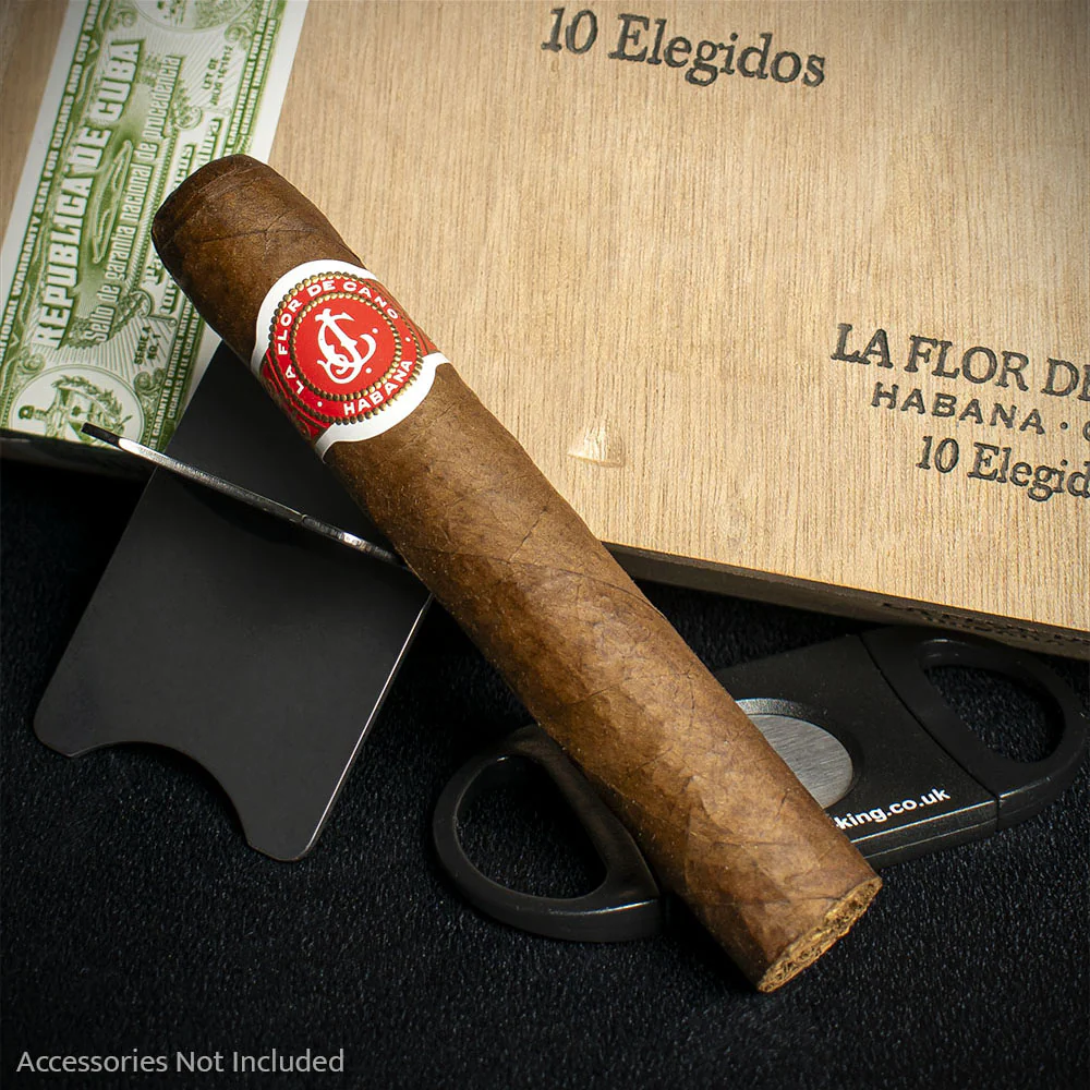 La Flor de Cano Elegidos Cuban Cigars - Box of 10 - Image 2