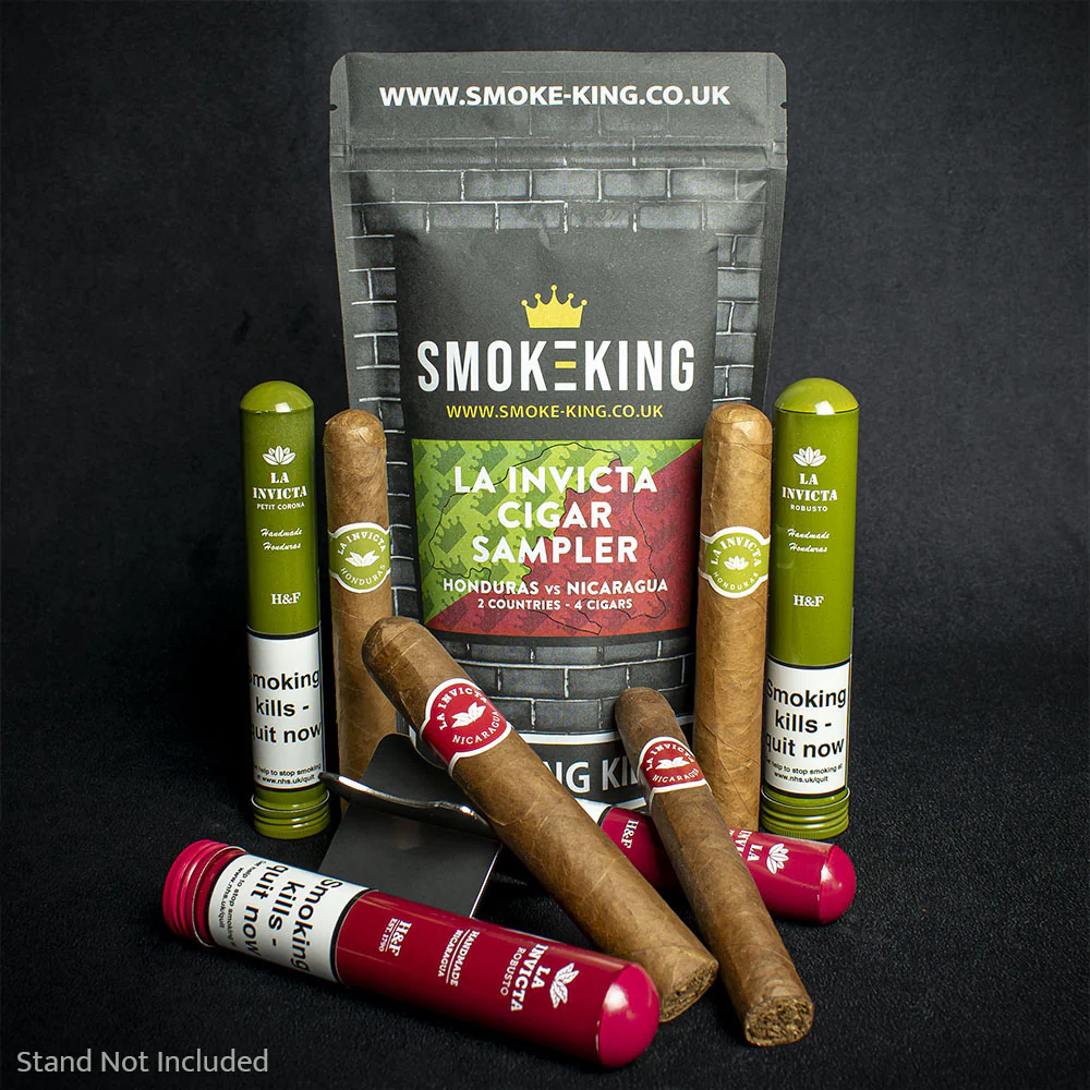 La Invicta - Honduran & Nicaraguan Tubed Cigar Sample Pack - 4 Cigars