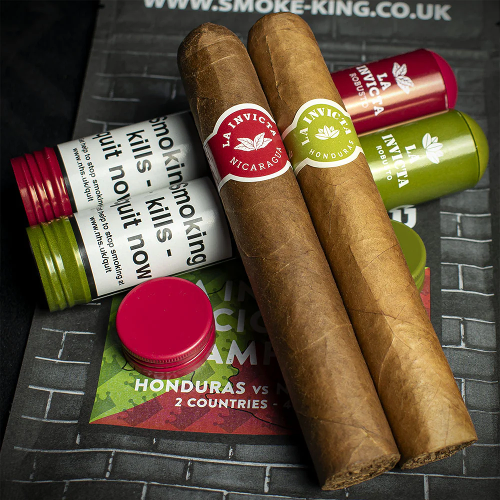 La Invicta - Honduran & Nicaraguan Tubed Cigar Sample Pack - 4 Cigars - Image 3
