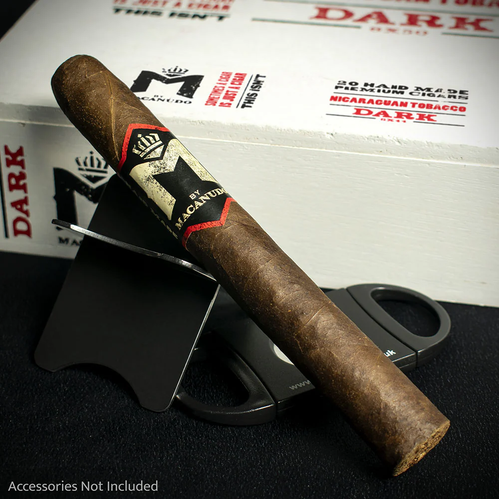 M by Macanudo Dark (Chocolate & Coffee) Toro Cigar - Single - Image 2