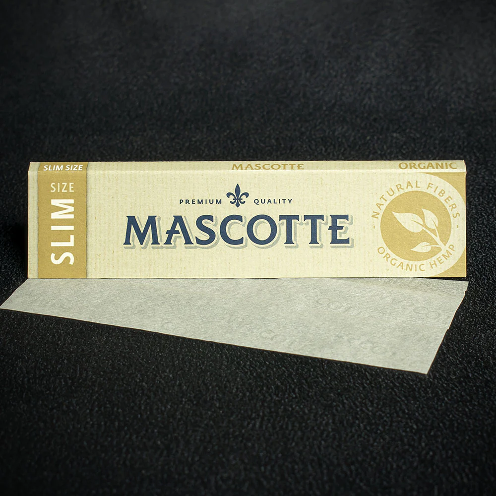 Mascotte King Size Slim Rolling Papers Organic Hemp - Bundle of 3 - Image 2