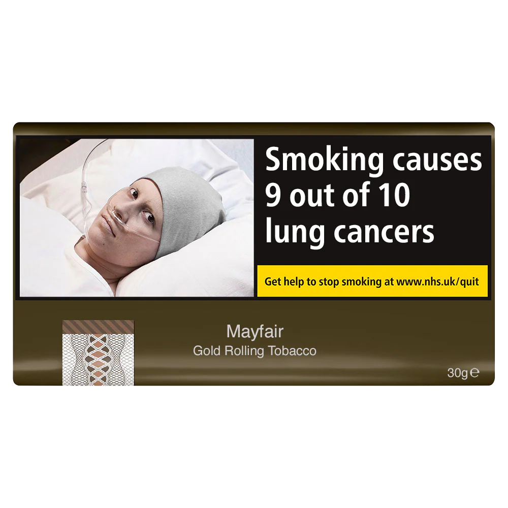 Mayfair Gold Hand Rolling Tobacco - 30g Pouch