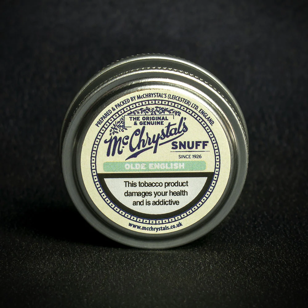 McChrystal's Olde English Snuff (Menthol) - 3.5g Mini Tin - Image 2