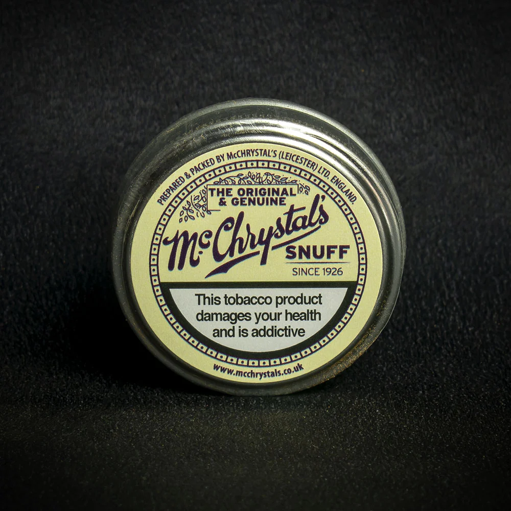 McChrystal's Original & Genuine Medicated Snuff 4.4g Small Tins - Box of 12 - Image 3