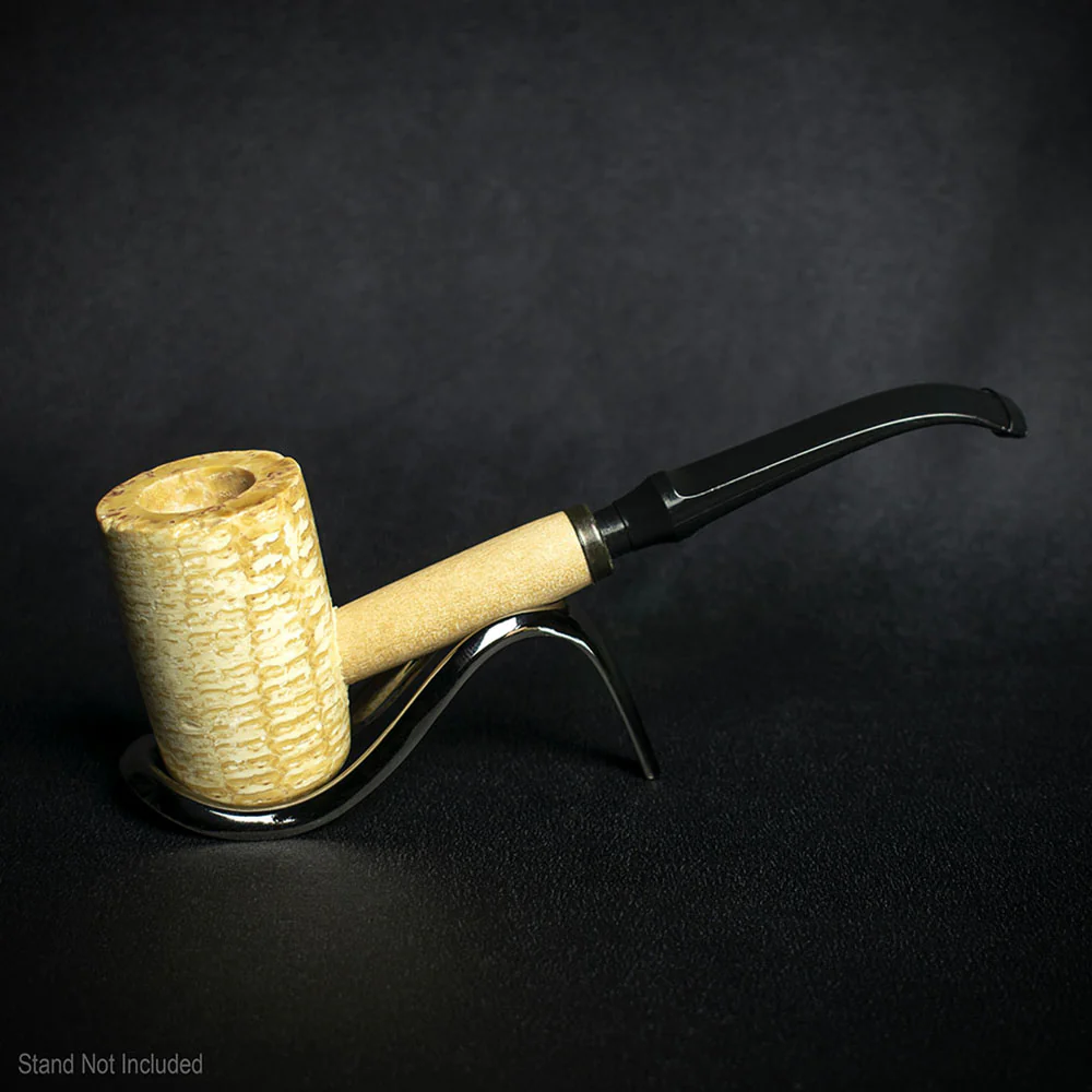 Missouri Meerschaum Diplomat 5th Avenue Corn Cob Pipe - Bent - Image 2