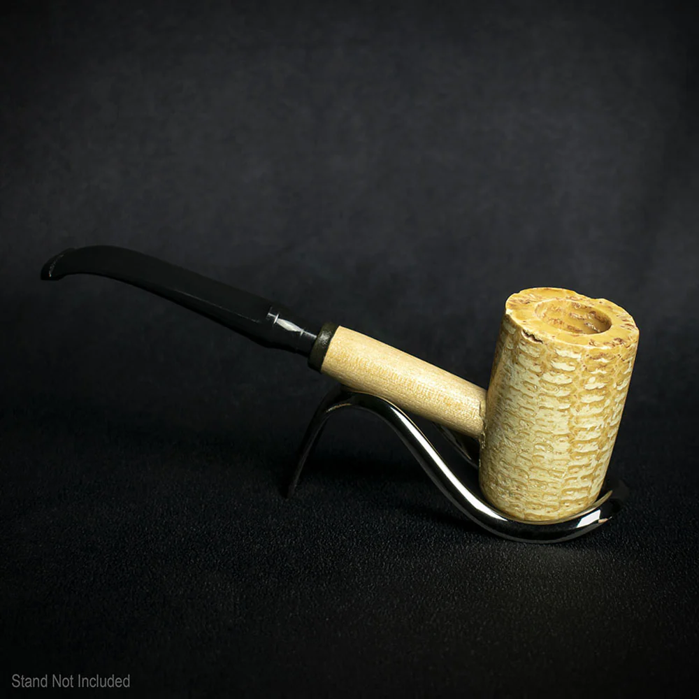Missouri Meerschaum Diplomat 5th Avenue Corn Cob Pipe - Bent - Image 3