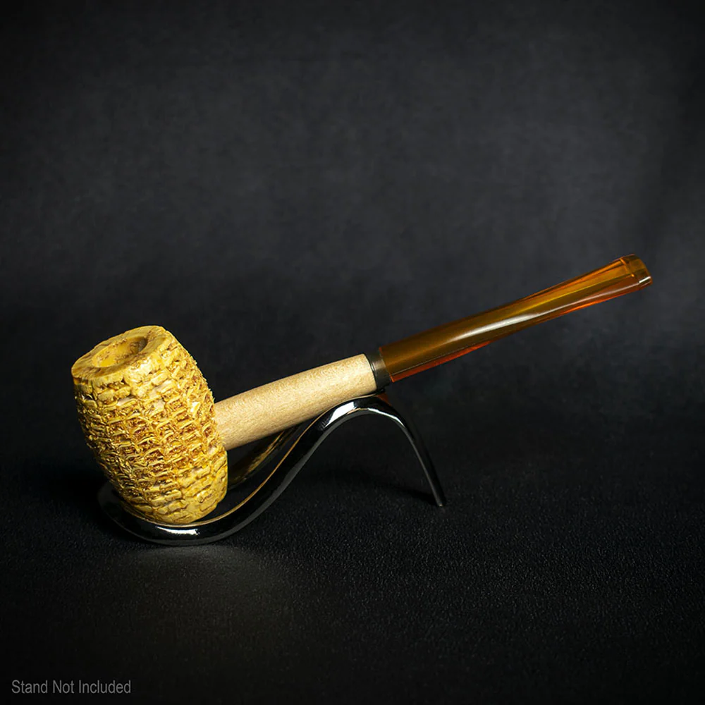 Missouri Meerschaum Huck Finn Corn Cob Pipe - Image 2