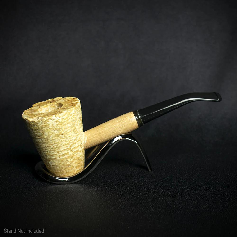 Missouri Meerschaum Mark Twain Corn Cob Pipe - Bent - Image 2