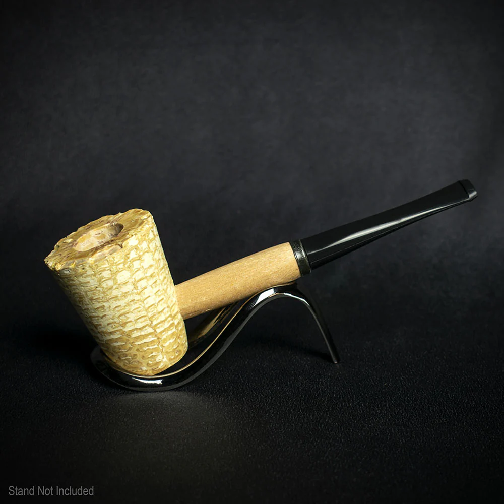 Missouri Meerschaum Mark Twain Corn Cob Pipe - Straight - Image 2