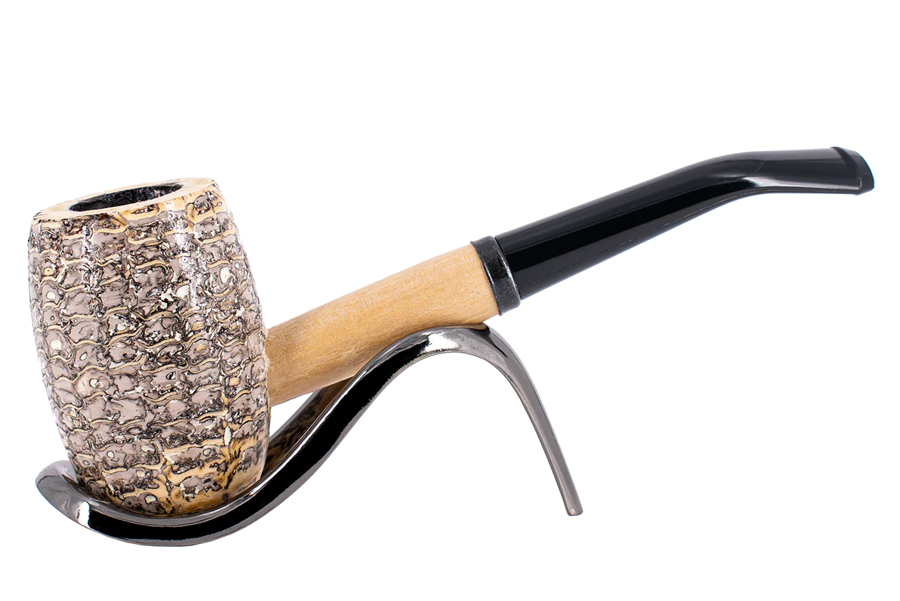 Missouri Meerschaum Country Gentleman Corn Cob Pipe - Bent