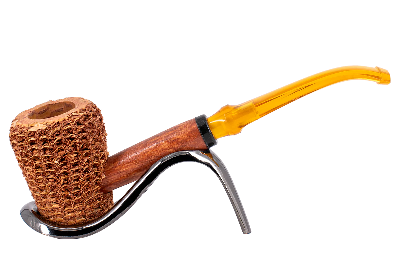 Missouri Meerschaum Let Freedom Ring Corn Cob Pipe - Bent
