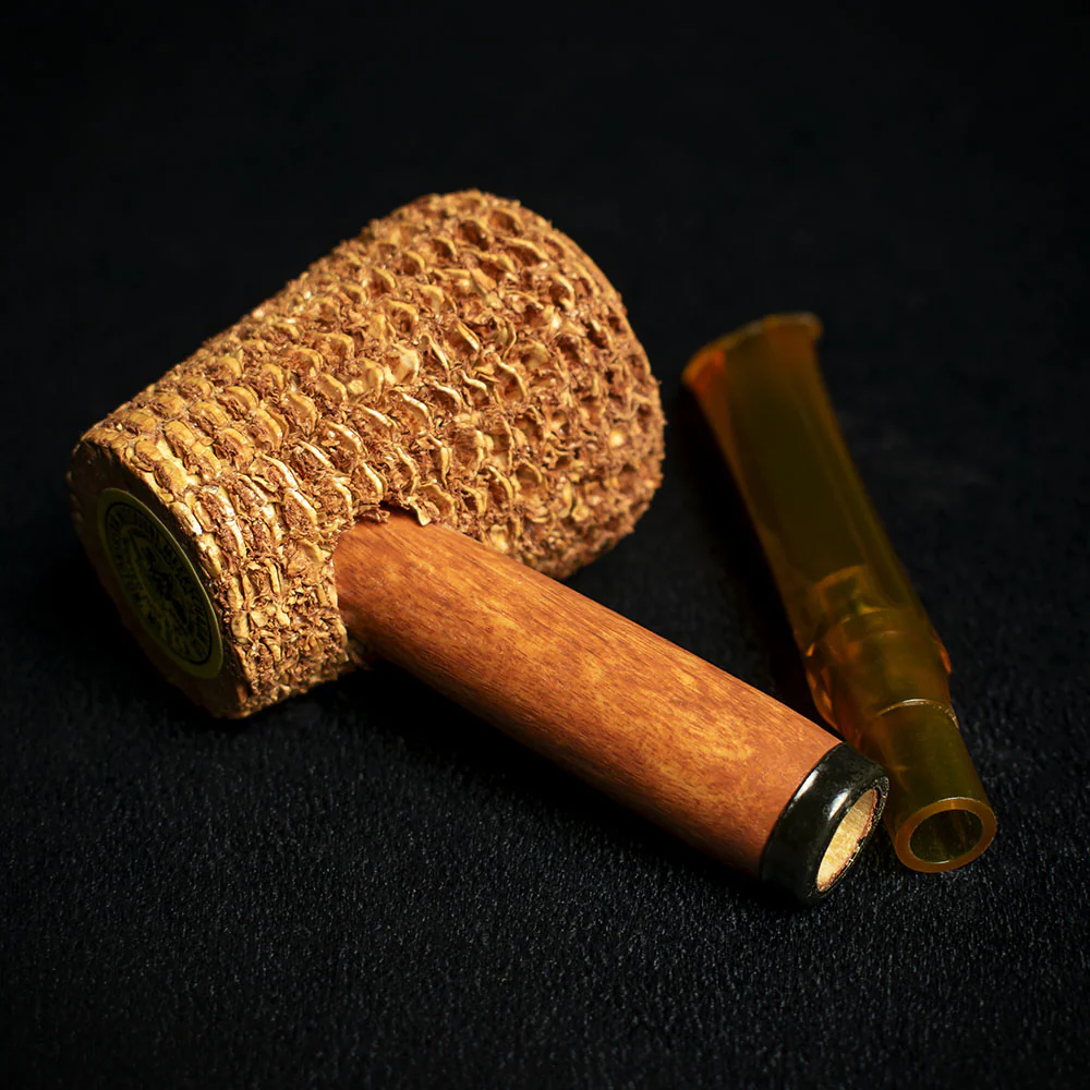 Missouri Meerschaum Let Freedom Ring Corn Cob Pipe - Bent - Image 4
