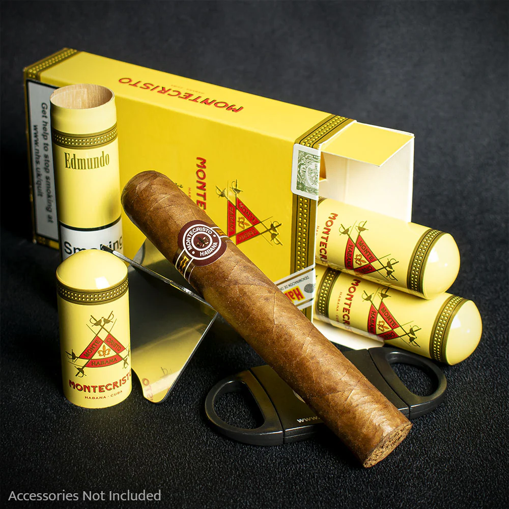 Montecristo Edmundo Tubos Cuban Cigar - Single - Image 3