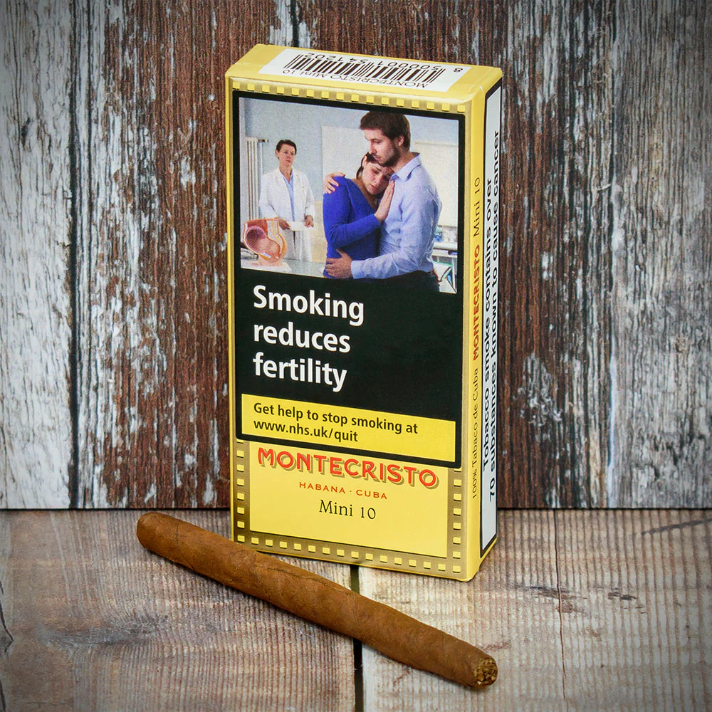 Montecristo Mini Cuban Cigarillos - 10 Pack