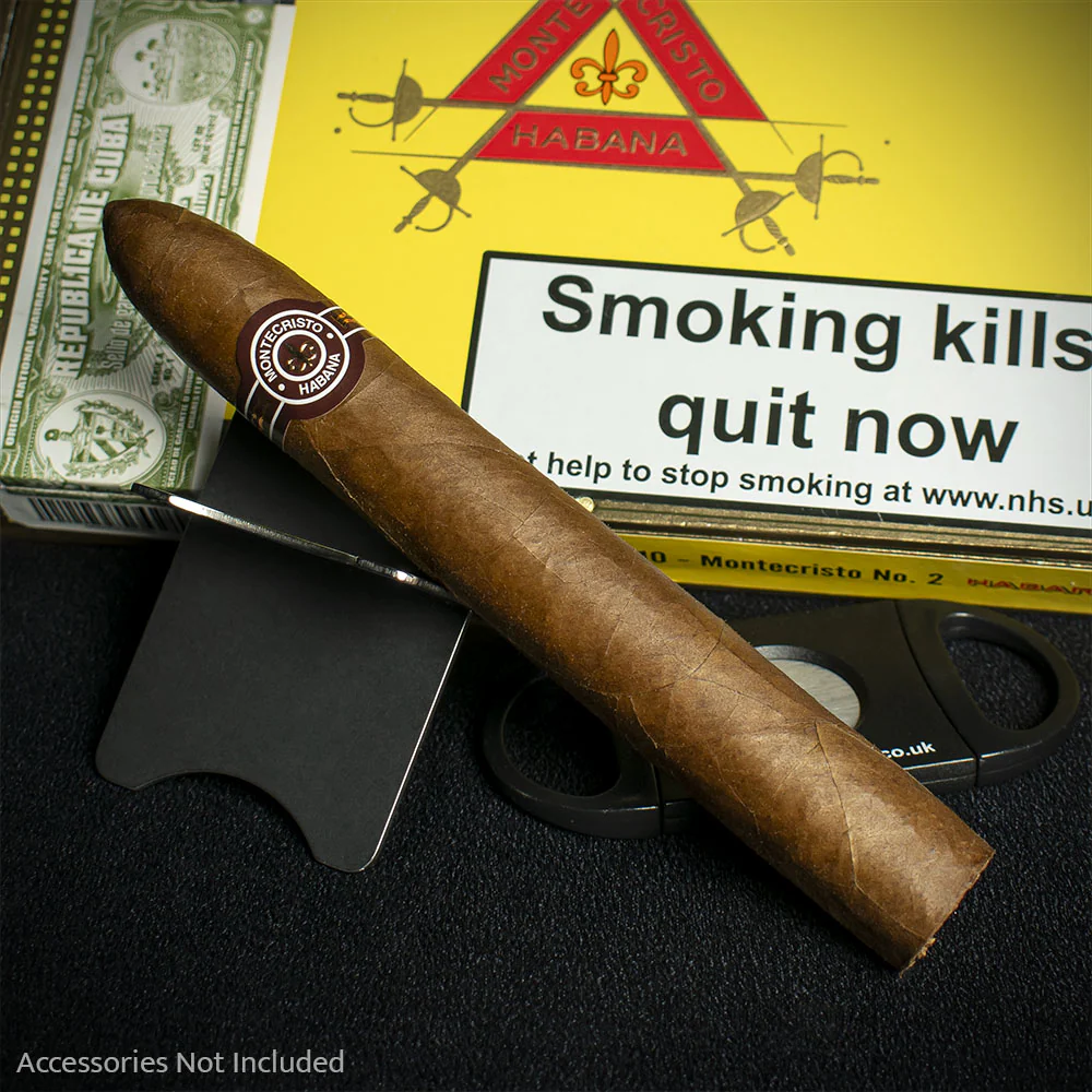 Montecristo No.2 Cuban Cigars - Box of 10 - Image 2