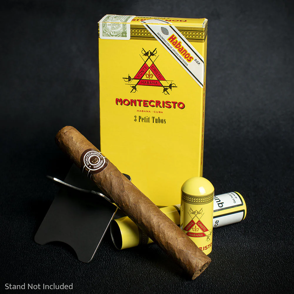 Montecristo Petit Tubos Cuban Cigars - 3 Pack - Image 2